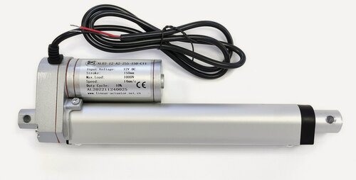 Изображение товара Линейный привод (актуатор) 12 В, длина хода 150 мм, 14 мм/с, до 100 кг (1000N) AL