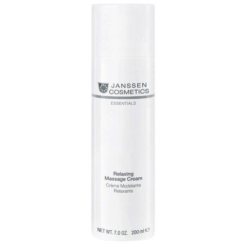 Janssen Cosmetics релаксирующий массажный крем для лица Dry Skin Relaxing Massage Cream, 200 мл