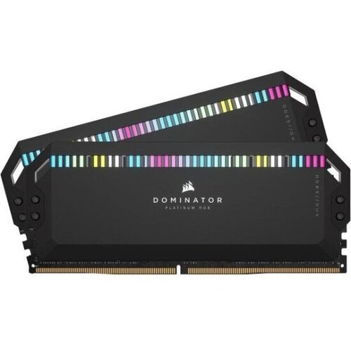 Оперативная память CORSAIR DDR5 32GB (2x16GB) Dominator Platinum RGB 5600MHz CL36 (36-36-36-76) 1.25V / CMT32GX5M2B5600C36 / Black