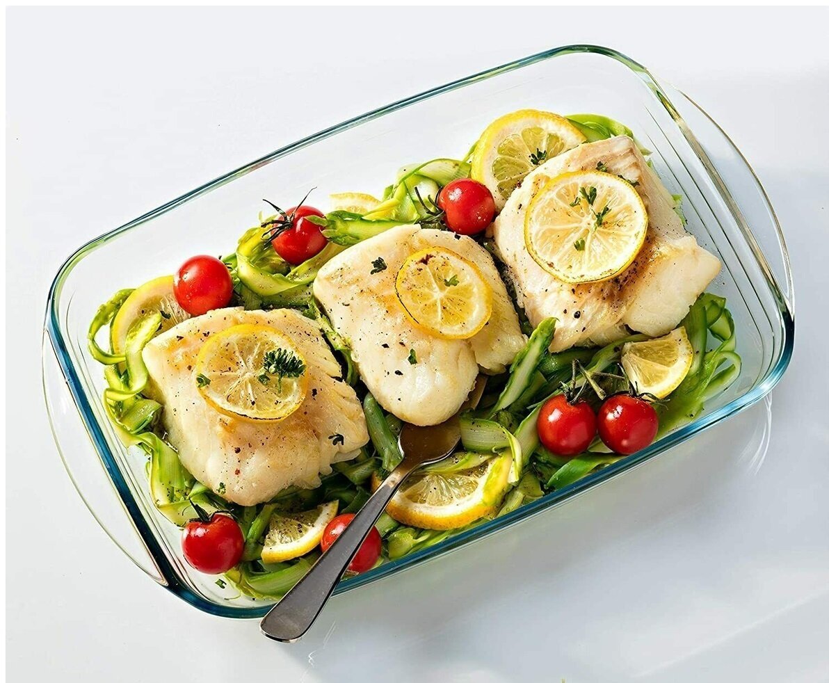 Блюдо для запекания Pyrex O Cuisine 217BC00/1046 28x20x5см - фото №5