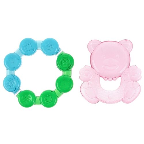 Набор Умка круг и мишка (WTS001-R), голубой/зеленый/розовый