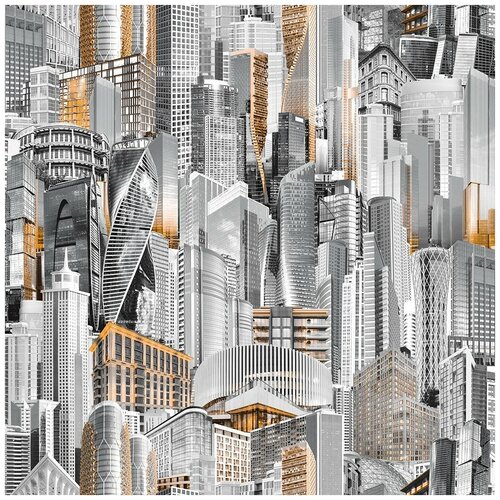 Обои Пермь Небоскребы 1038-016 0,53х10м.