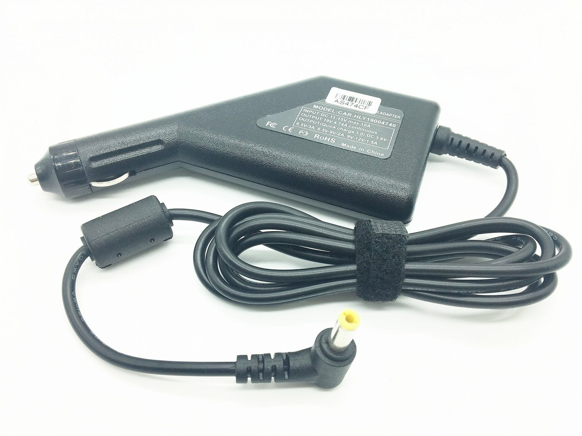 Автомобильное зарядное устройство для ноутбука Asus 19V 4.74A (5.5*2.5)