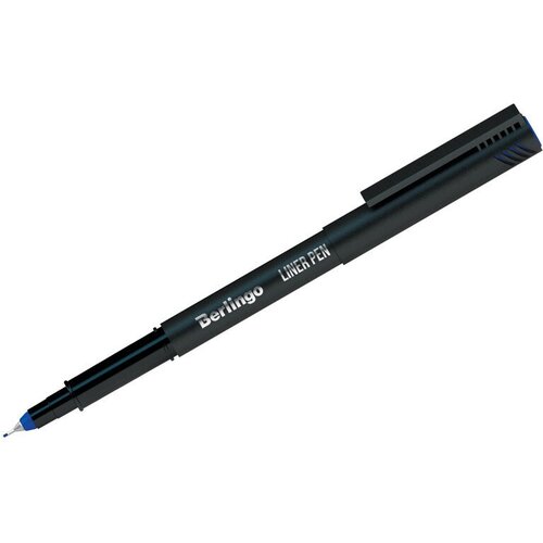 Ручка капиллярная Berlingo Liner pen синяя, 0,4мм, 207064