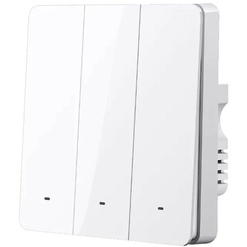Умный выключатель трехклавишный Xiaomi Gosund Smart Wall Switch White (S6AM)