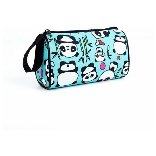 фото Косметичка бако текстиль, 7х11х13 см, бирюзовый