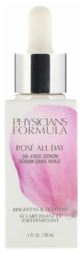 Physicians Formula Сыворотка-Праймер для лица Rose All Day Oil-free Serum, 30 мл