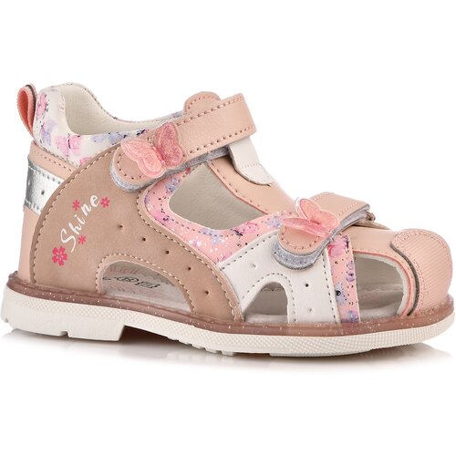 фото Сандалии tom&miki, м/ж цвет белый/фиолетовый, размер 28