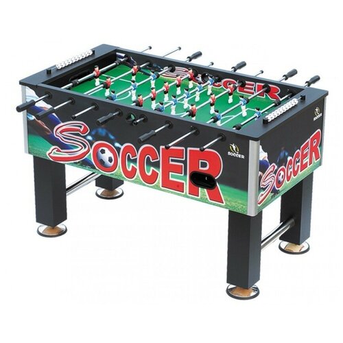 Игровой стол для футбола Weekend Roma черный/зеленый игровой стол для футбола weekend standart коричневый