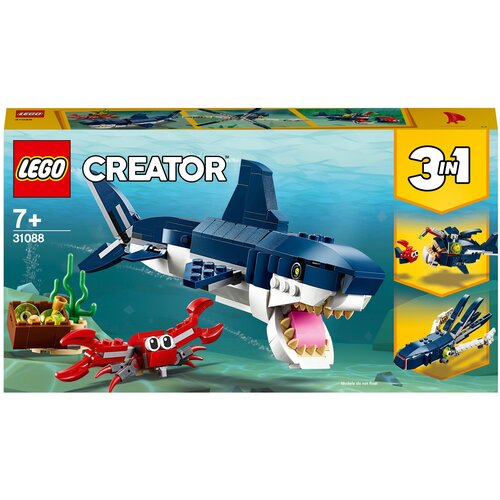 Конструктор LEGO Creator 31088 Обитатели морских глубин, 230 дет. конструктор lego creator 31088 обитатели морских глубин