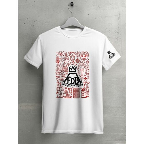 фото Футболка твоя футболка!, хлопок, принт сюжетный, размер xxs, белый