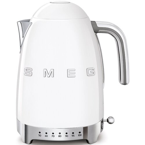 Электрический чайник Smeg белый с регулировкой температуры 28778₽