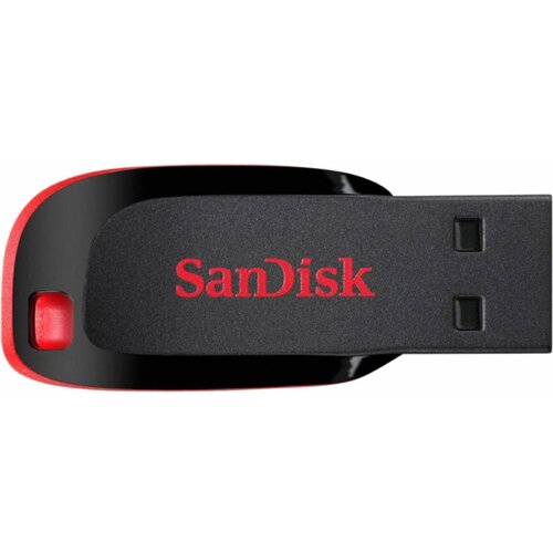 Флеш-диск SanDisk 64GB CZ50 Cruzer Blade USB 2.0 sandisk флеш накопитель usb sandisk 32gb cruzer blade черный