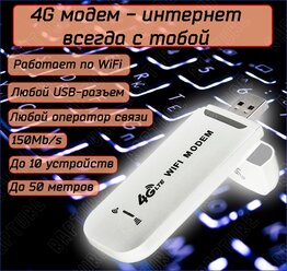 WIFI Модем с функциями роутера Rapture UF902-21 4G LTE USB