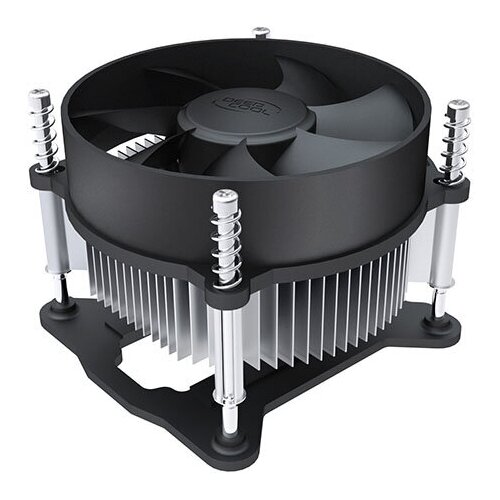 Кулер для процессора Deepcool CK-11508V2, черный/серый устройство охлаждения кулер deepcool ck 11508 pwm диаметр 92мм 65w 245gr ret 1590875