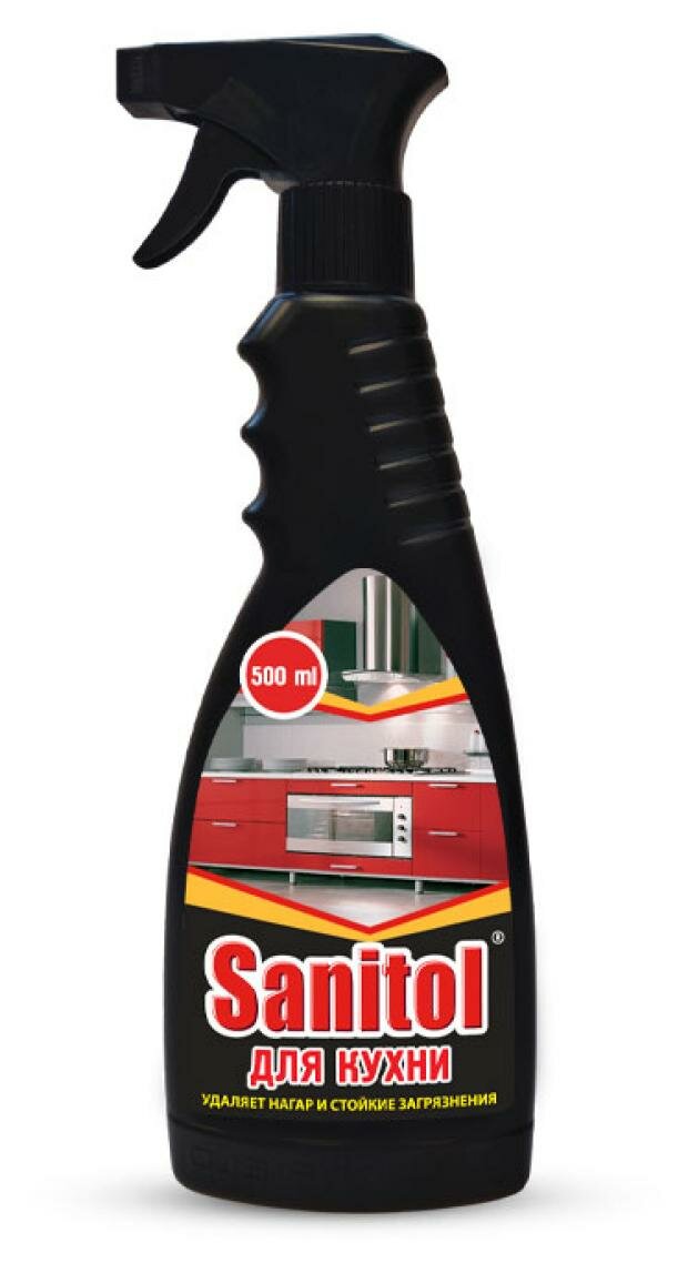 Средство чистящее для кухни универс. 500 МЛ (1/12) "SANITOL"