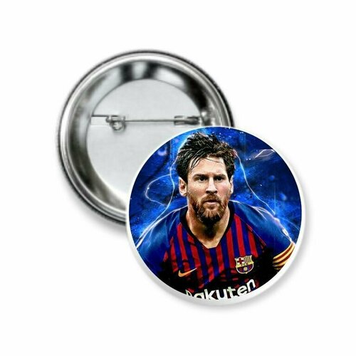 Значок закатной Messi, Месси №8