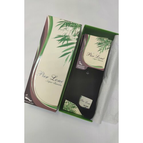 фото Носки pier lone, 6 пар, размер 41/44, черный