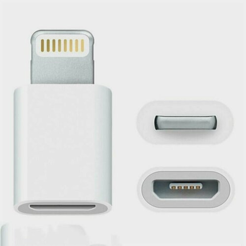 Переходник зарядка для телефона lightning to Micro USB адаптер переходник lightning microusb dream al1