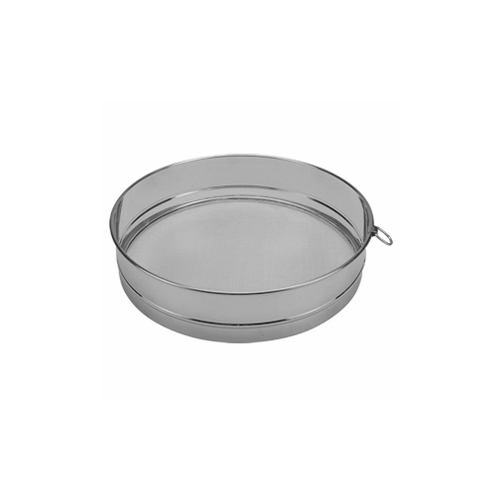 Сито для муки р-р ячейки 1*1мм, сталь, диаметр 200, высота 57мм, металлич.