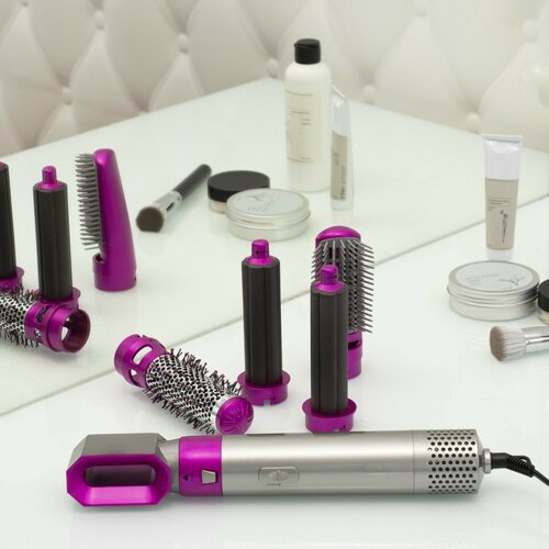 Мультистайлер Luazon LW-17 1000 Вт керамическое покрытие 5 насадок до 120 C 291200₽