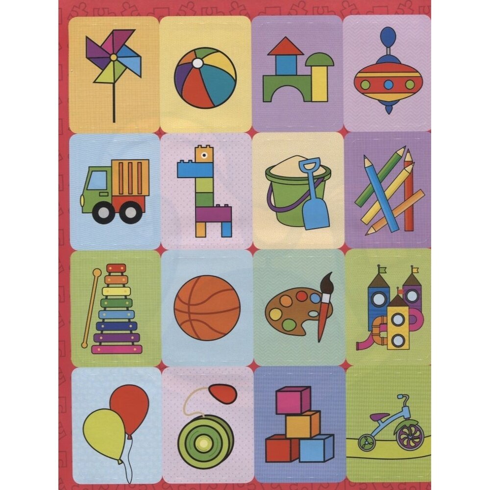 Игрушки. Книжка с наклейками (Матз А. (илл.)) - фото №8