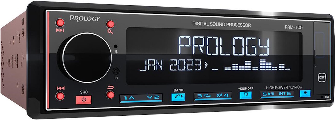 Prology PRM-100 1DIN 4x140Вт
