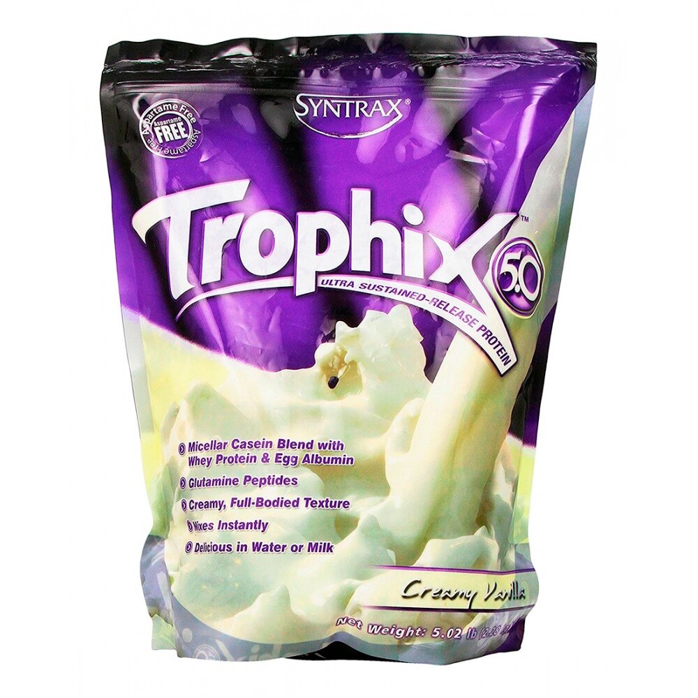 Trophix, 2270-2280 г, Creamy Vanilla / Сливочная Ваниль, 2280 г