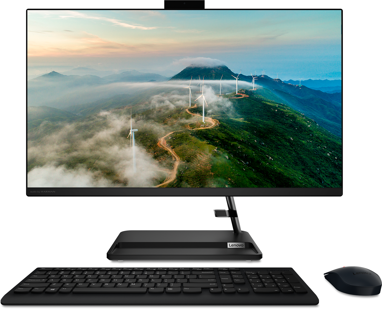 Lenovo IdeaCentre AIO 3 27IAP7 27" FHD (1920x1080) IPS 250N i3-1215U 2x4GB DDR4 3200 512GB SSD M2 Intel UHD WiFi6 BT 50MP Cam Wireless KB&Mo