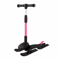 Детский трехколесный самокат снежный MAXISCOO BABY DELUXE с лыжами. Самокат трансформер 2 в 1, установите лыжи  ...