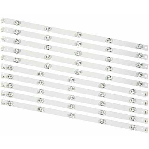 Подсветка для телевизора Bravis 49D2000, Changhong 49D2000 / 49 3V 5 led 3 pin (комплект 10 шт) 965mm светодиодный задний фонарь lb43006 svj430a07 lb c430f14 e1 l g1 se1 для 43d7200 lu43v809a gd43d2000