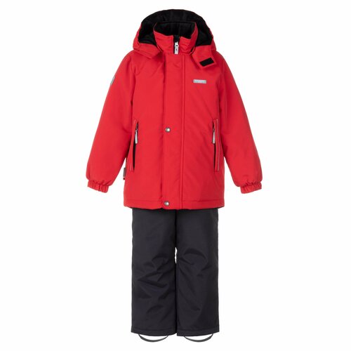 Комплект одежды KERRY, размер 122, красный, бордовый