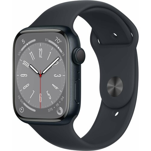 Умные часы Apple Watch Series 8 41 мм Aluminium Case midnight Sport Band размер ремешка SM 4100000₽