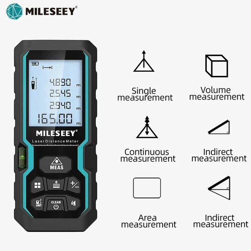 фото Mileseey s6 лазерная рулетка