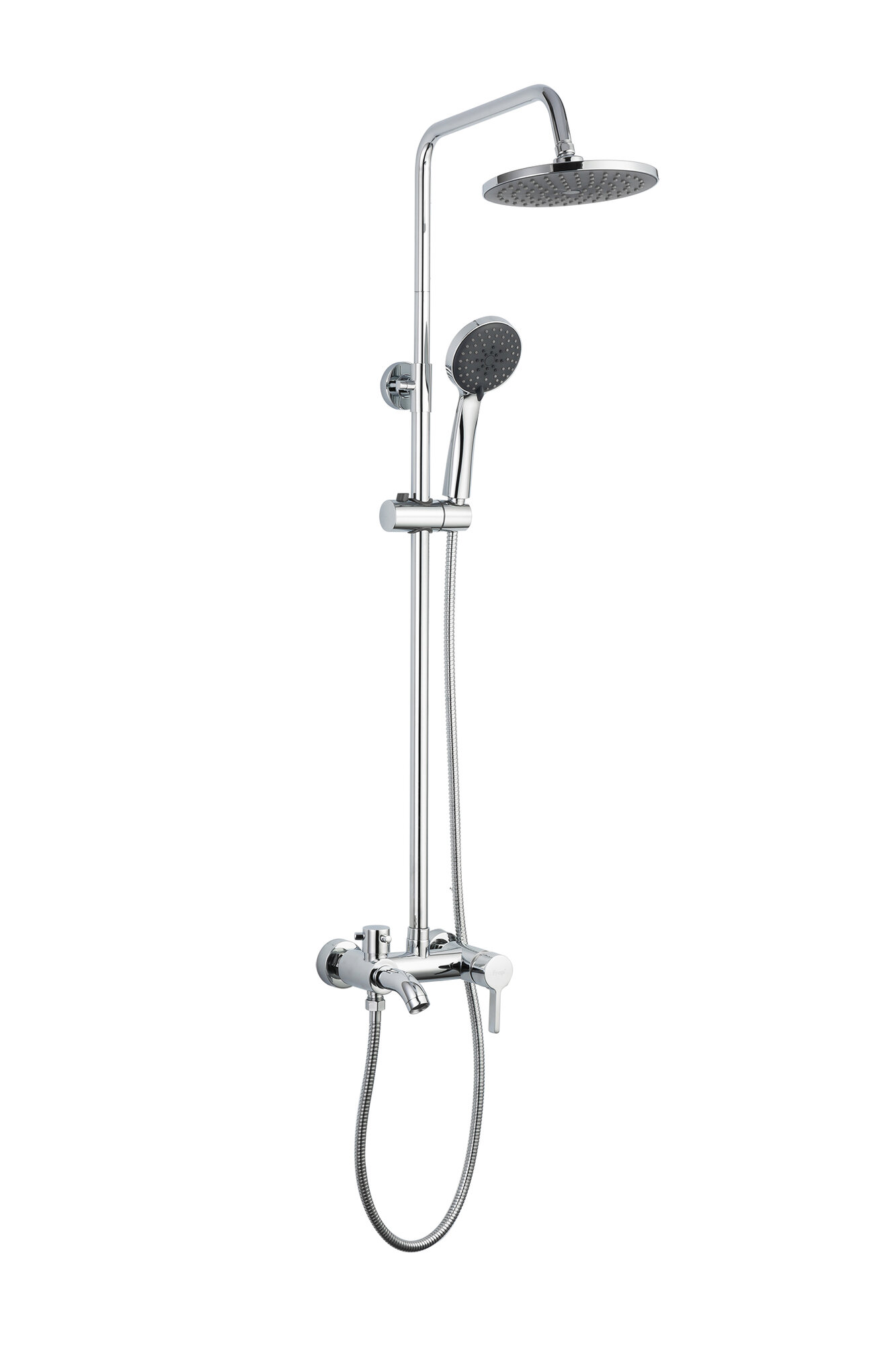 Душевая система с тропическим душем Frap F2416 латунь цвет хром