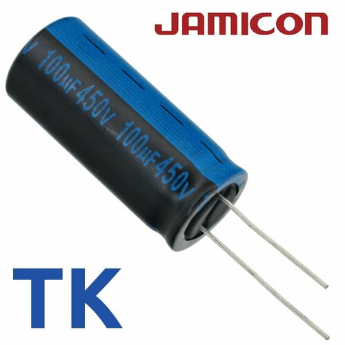 100мкФ 450В / TK / 18x40 / 105 С / конденсатор электролитический (1шт)