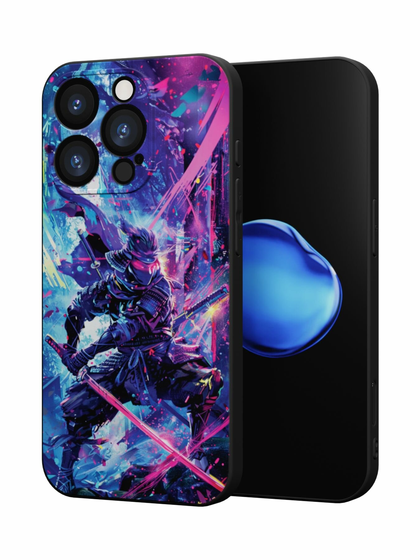 Силиконовый чехол Mcover на iPhone 16 Pro (для Айфон 16 Про), Сегун