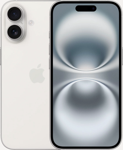 Изображение товара Смартфон Apple iPhone 16 256 ГБ, Dual: eSIM, White ( белый )