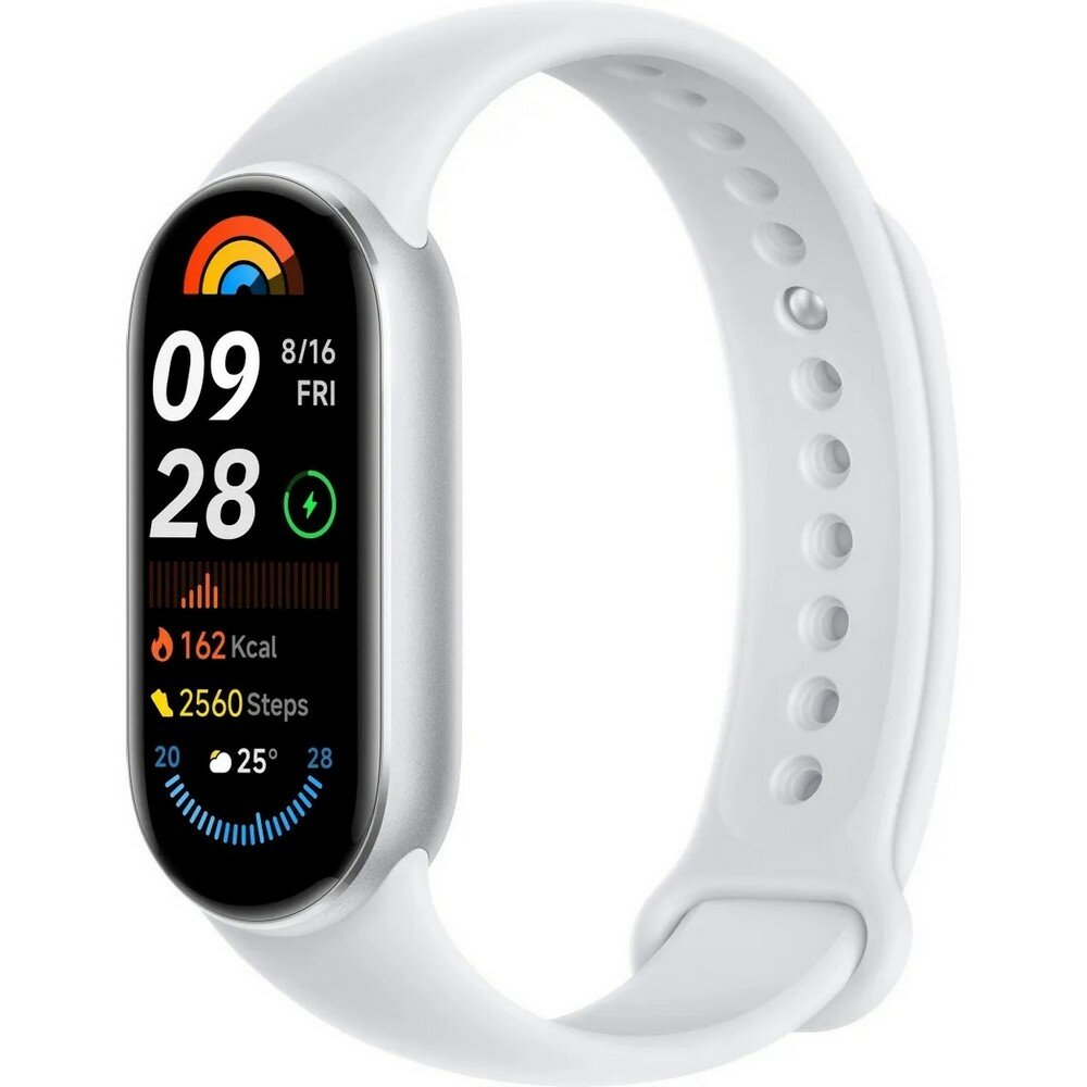 Фитнес-браслет XIAOMI Mi Smart Band 9 Glacier Silver (BHR8340GL)