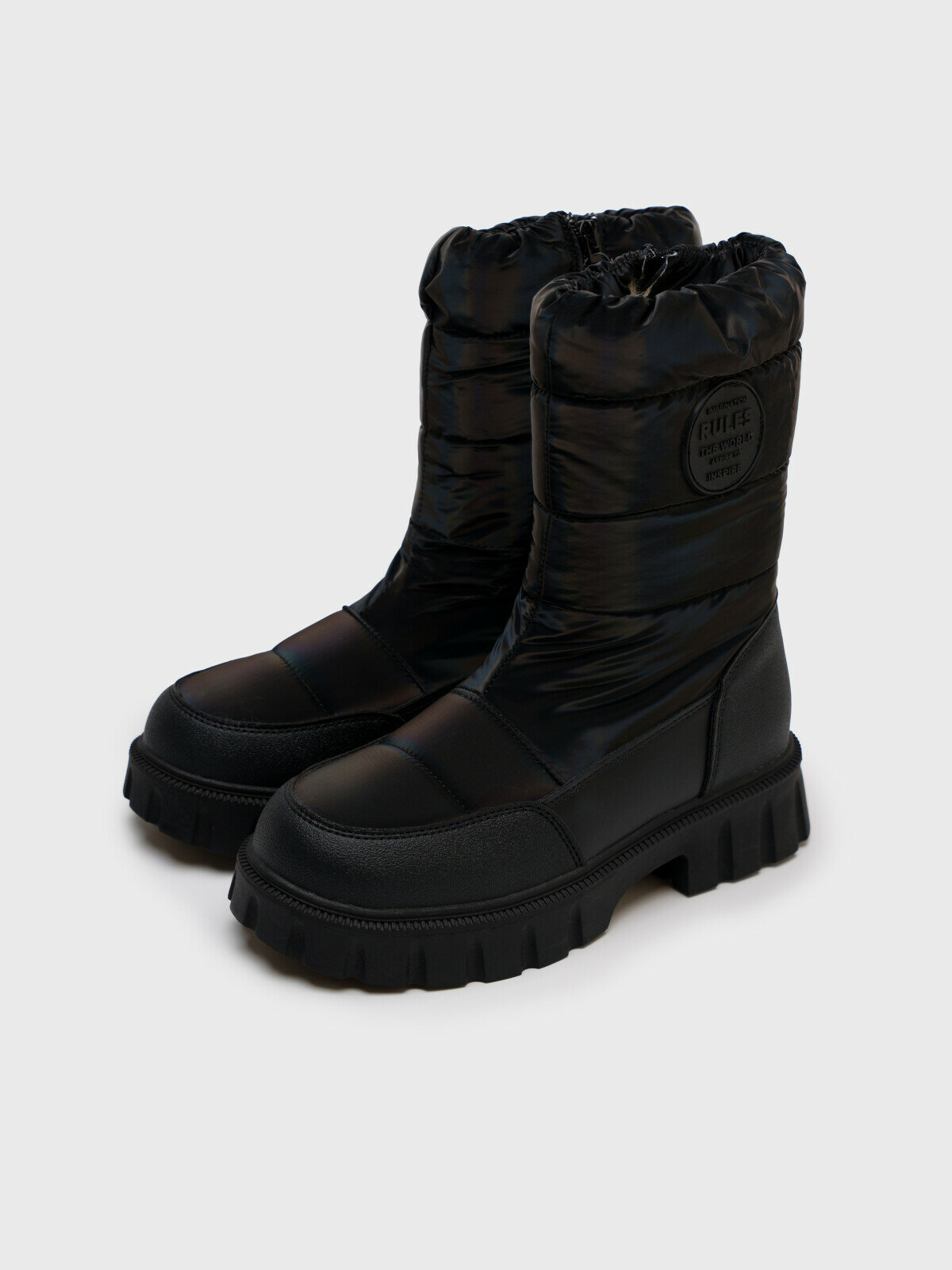 Дутики playToday размер 33 черный