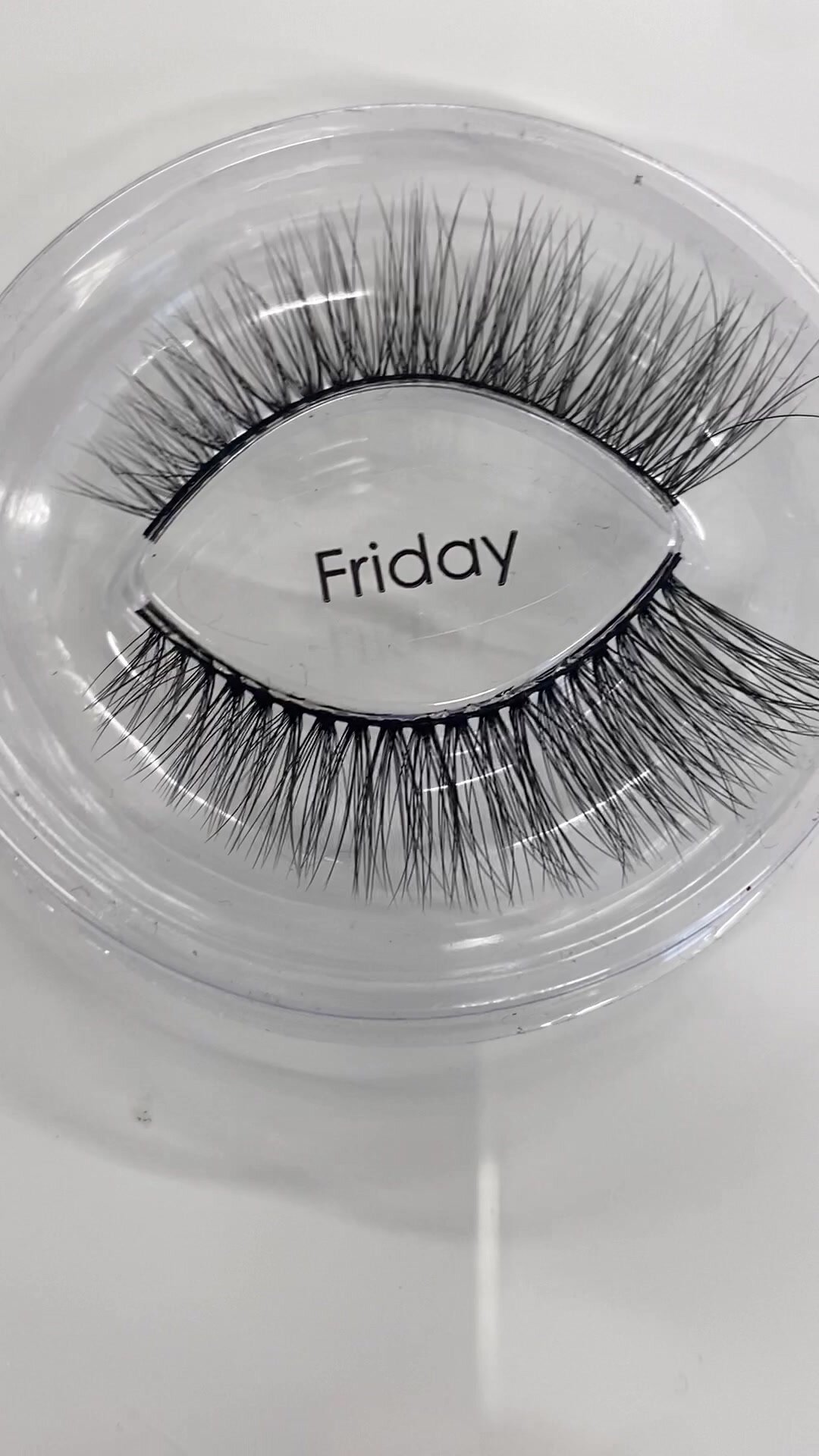 Ресницы накладные Пятница из серии «Неделька», 1 пара, 13мм, черные — фото 1