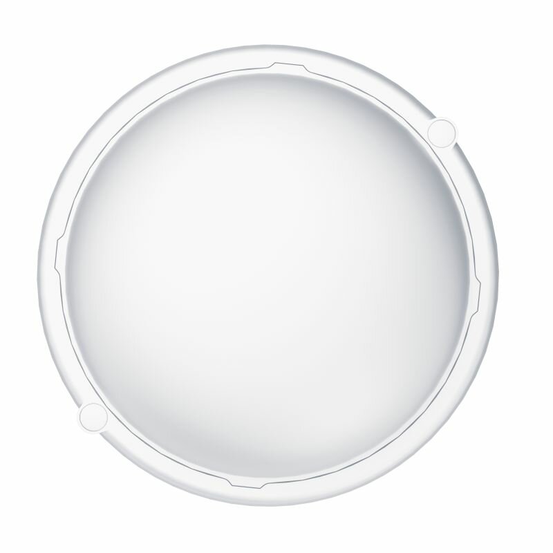 Светильник светодиодный 90 238 OBL-R5-12-6.5K-WH-IP65-LED 12Вт 6500К IP65 1180лм ЖКХ круг пластик бел. Онлайт 90238