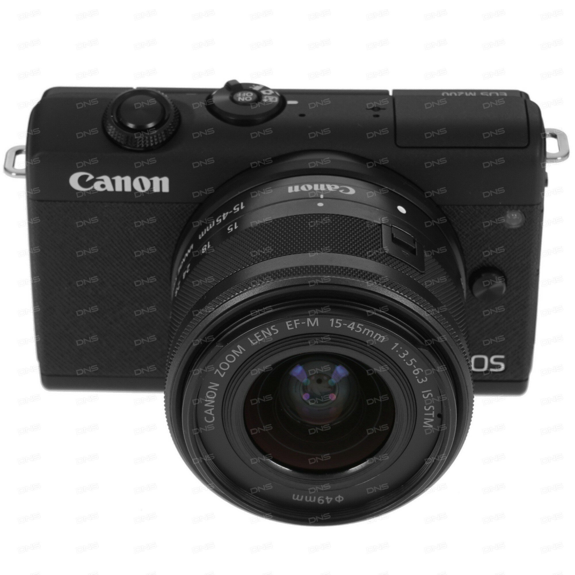 Фотоаппарат CANON EOS M200 kit ( 15-45 IS STM), белый [3700c010] - фото №3