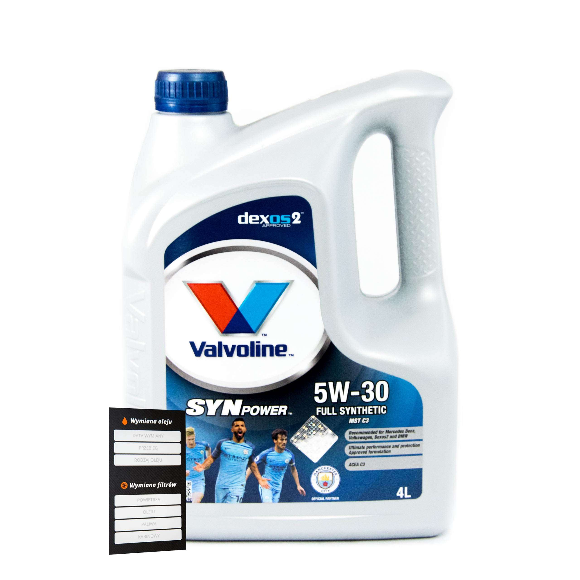 Масло моторное VALVOLINE SynPower MST C3 5W-30 (4л) 872597