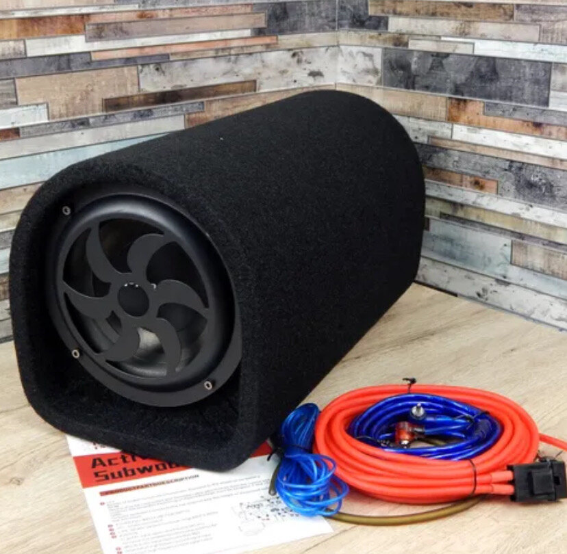Сабвуфер для автомобиля Cабвуфер автомобильный активный Pioneer ok dv6, 16 см (6 дюйм.)