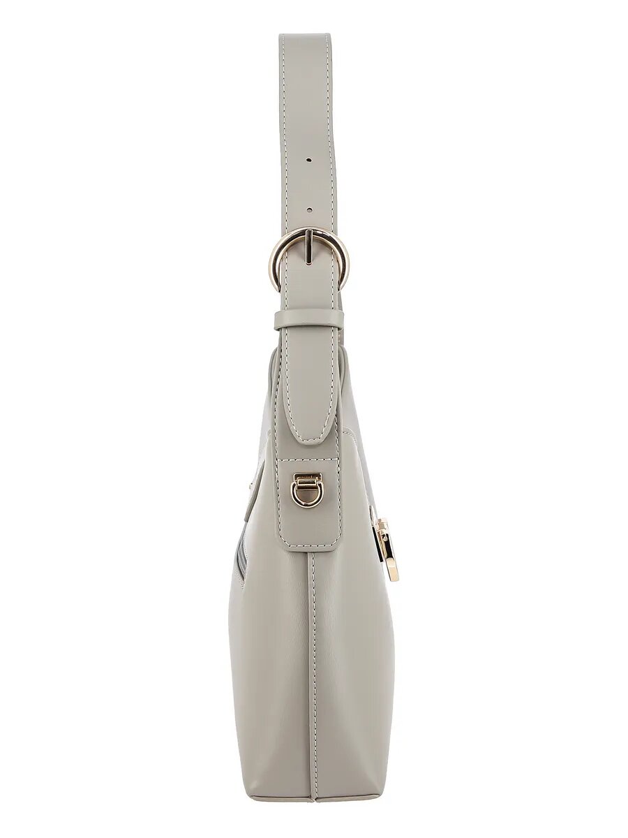 Сумка хобо DAVID JONES, серый — фото 1