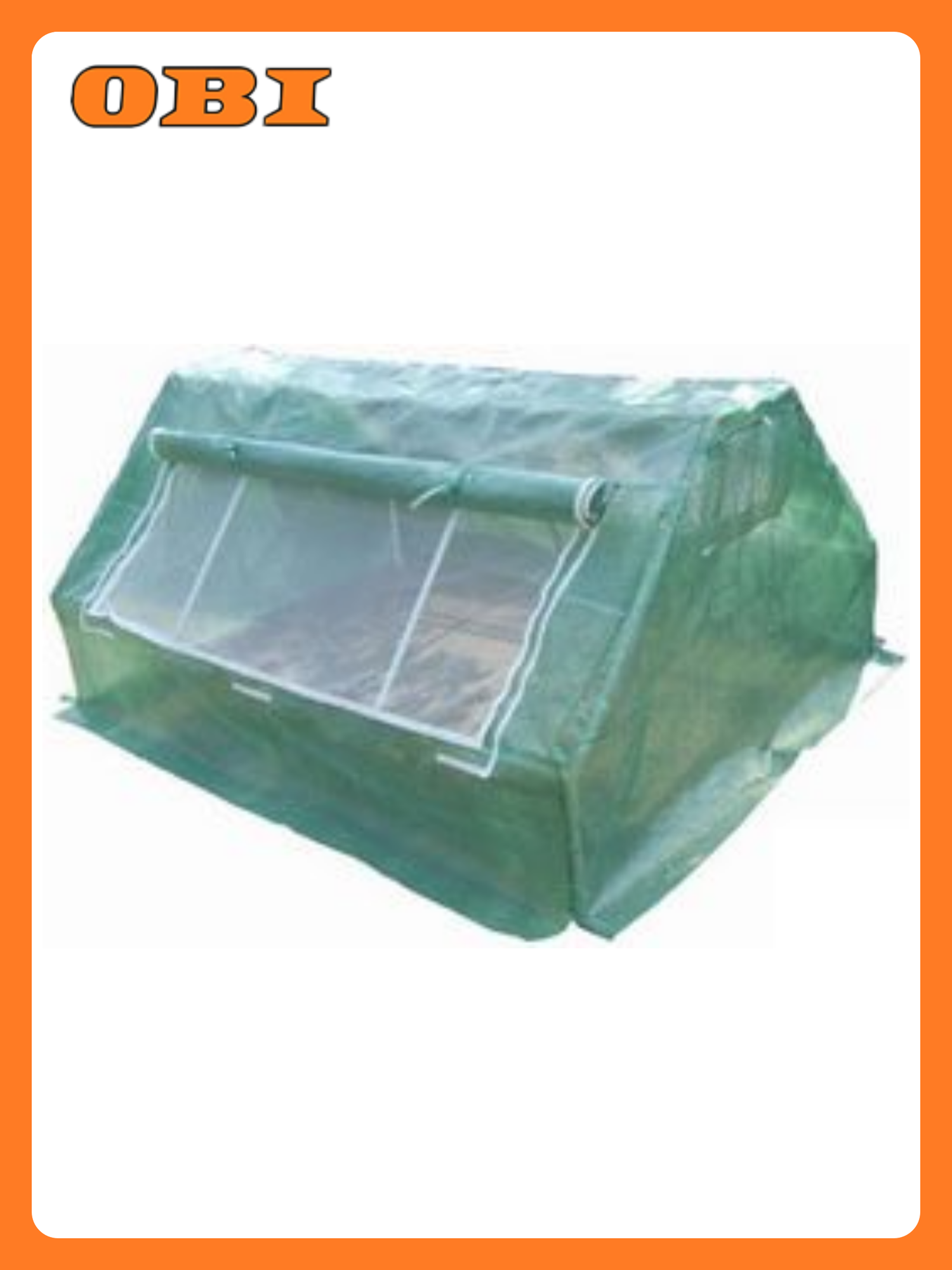 Теплица 142x180x80 см сталь с форточками армированное покрытие 2 окна