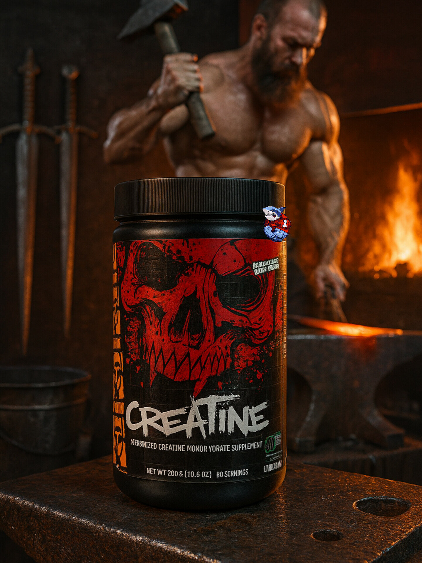 Creatine от Mutant 60 порций каждая порция 5 грамм креатина моногидрата.