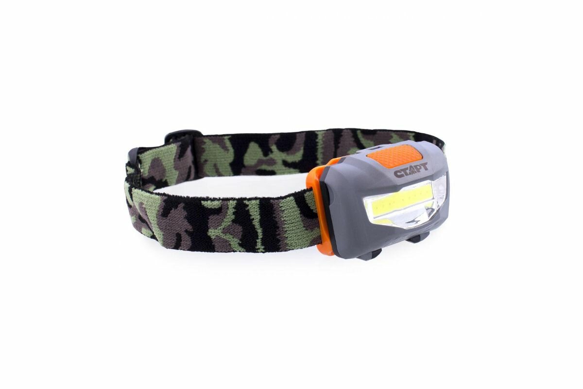 Фонарь налобный LOE 203-C1 серый