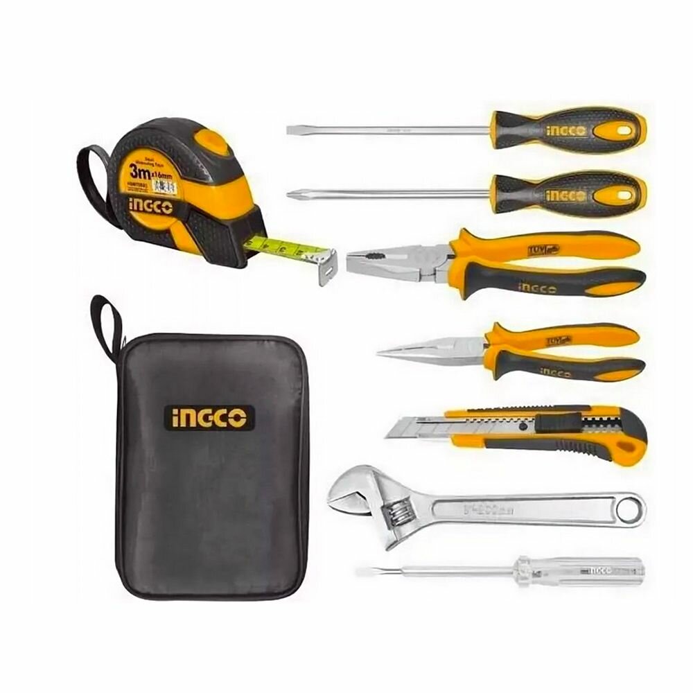 Набор инструмента 9 пред. ручной HKTН10809 INGCO